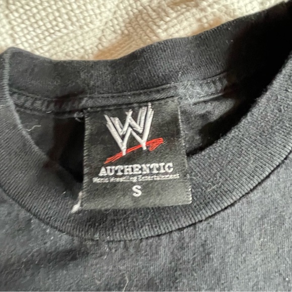 Rare VTG WWE Authentic The Undertaker Cemetary Graveyard T Shirt 2000s Small - Picture 3 of 7